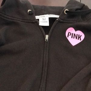 Pink Zip up Hoodie